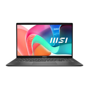 MSI Modern 15 F1MG-1258MYNN LAPTOP – Intel Core 5 120U, 16GB RAM, 512GB SSD, Intel Graphics, 15.6" FHD, Platinum Gray, Windows 11 Home, Office Home 2024.