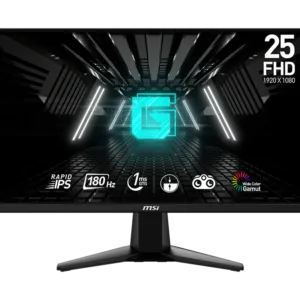 MSI G255F 24.5'' IPS 180Hz FHD 1920 x 1080 GAMING MONITOR BLACK